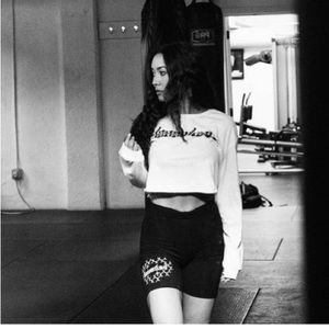 Badwood Cropped Long Sleeve Small